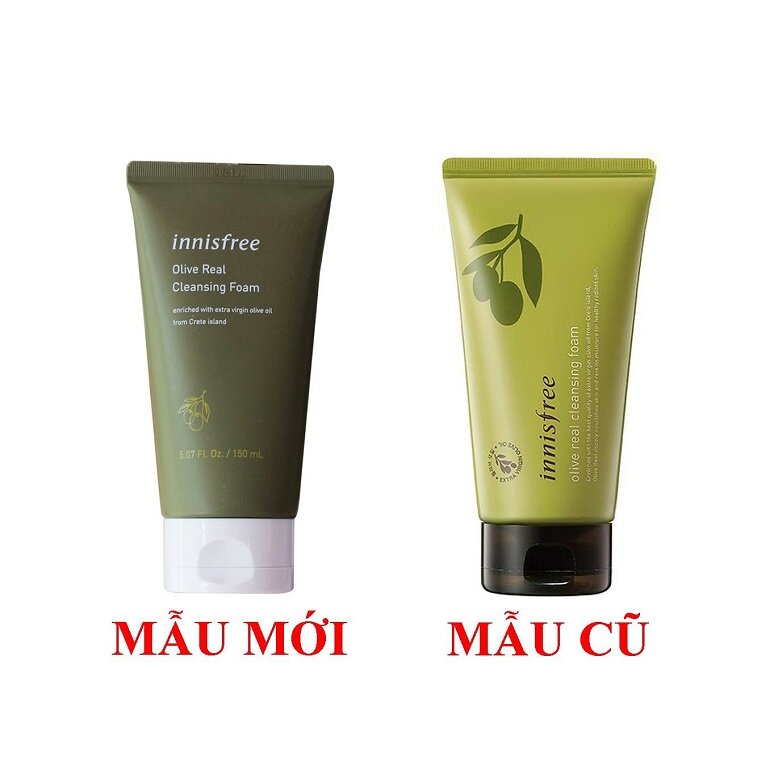 Sữa rửa mặt Jeju Olive real Cleansing Foam