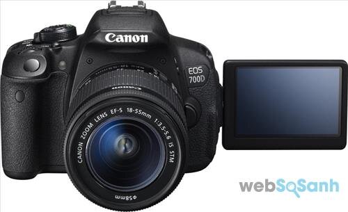 Máy ảnh bán chạy nhất năm 2017: Canon 700D