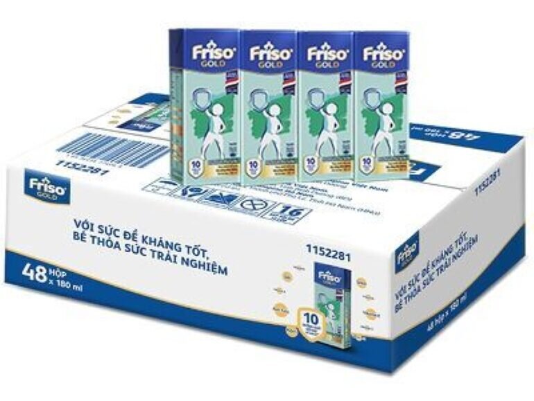 Sữa Friso Gold 4 pha sẵn cho bé trên 1 tuổi