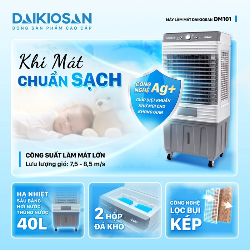 Daikiosan DM101 có phải lựa chọn hoàn hảo cho gia đình?