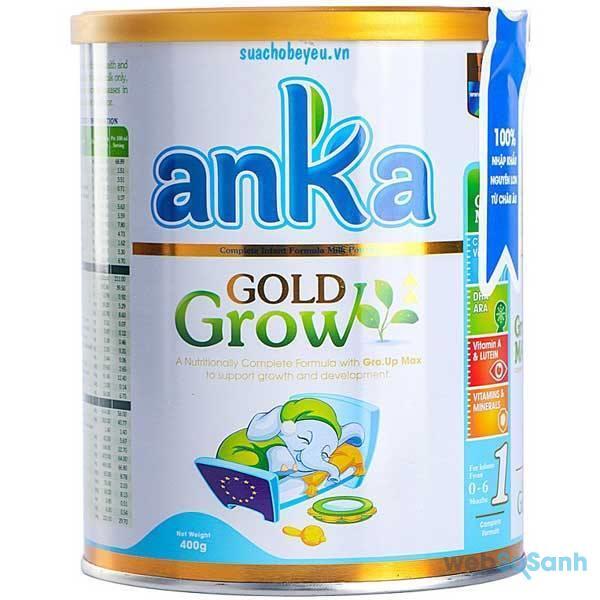 Sữa bột Anka Gold Grow số 1 dinh dưỡng cho bé từ 0 đến 6 tháng tuổi
