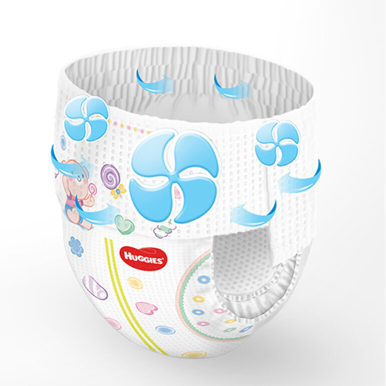 Tã giấy Huggies Gold