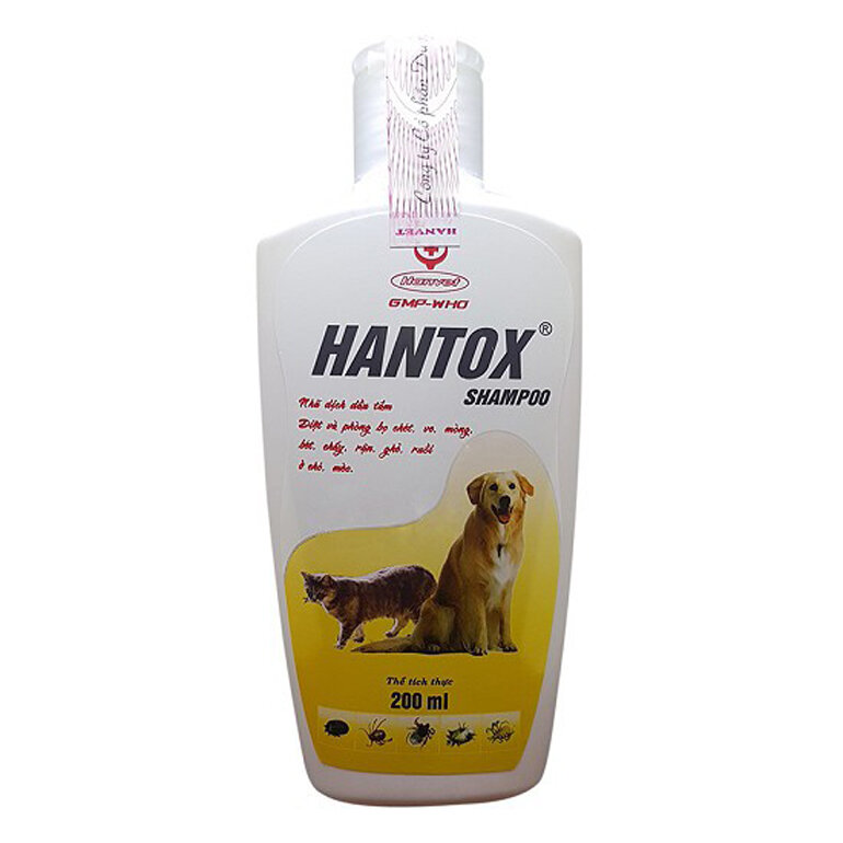 Sữa tắm Hantox Sampoo chống rận hiệu quả cho mèo