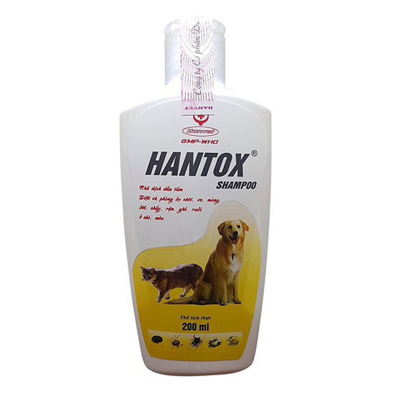 Sữa tắm Hantox Sampoo chống rận hiệu quả cho mèo