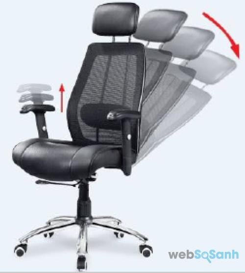 chọn loại ghế văn phòng có thể ngả lưng