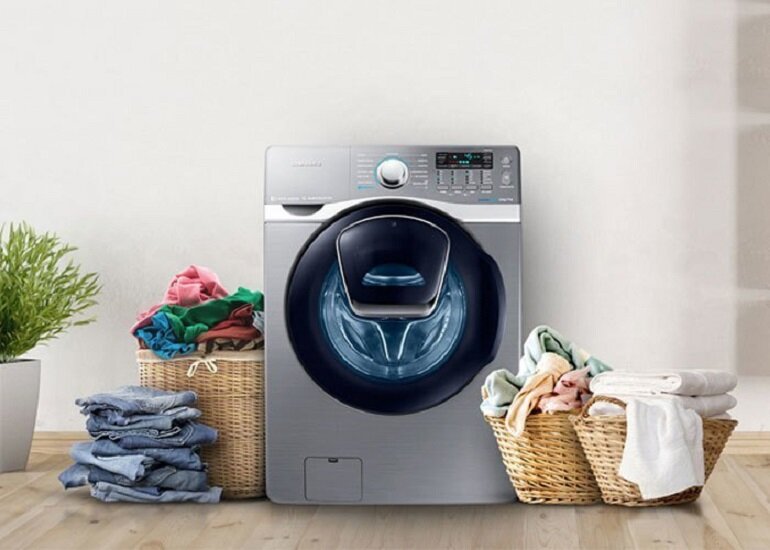 Review máy giặt sấy Samsung Inverter 10.5kg Wd10k6410os/sv cho gia đình trên 6 người