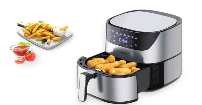 Nồi chiên không dầu Hafele AF-T5A được tích hợp nhiều tính năng hiện đại Nồi chiên không dầu Hafele