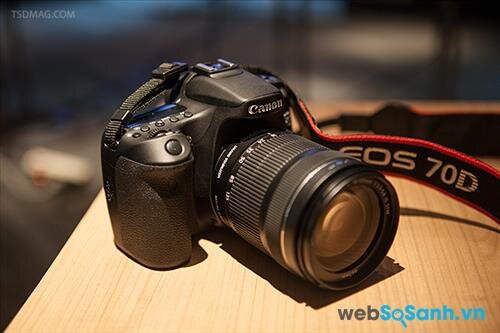 So sánh máy ảnh Canon EOS 70D và Canon EOS 6D | websosanh.vn