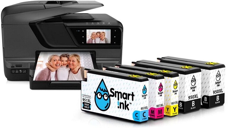 So sánh máy in HP Officejet Pro 8600 Plus với máy in HP Photosmart 7520 e –  Máy in nào hữu dụng hơn? 