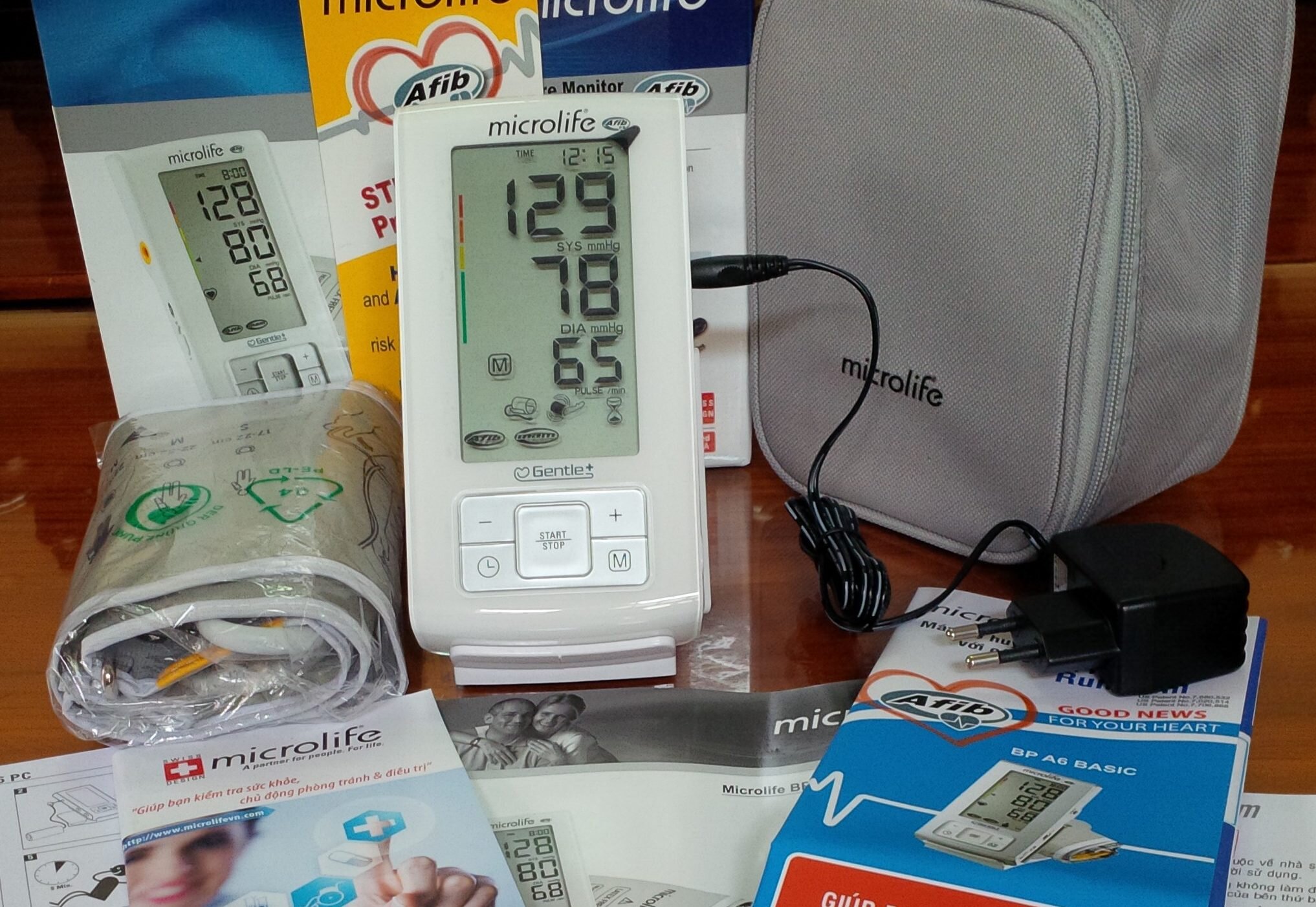 Máy đo huyết áp Microlife có rất nhiều tính năng
