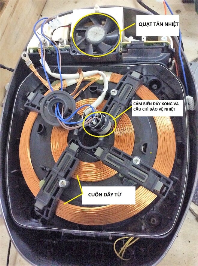 Cách sửa nồi cơm điện tử 