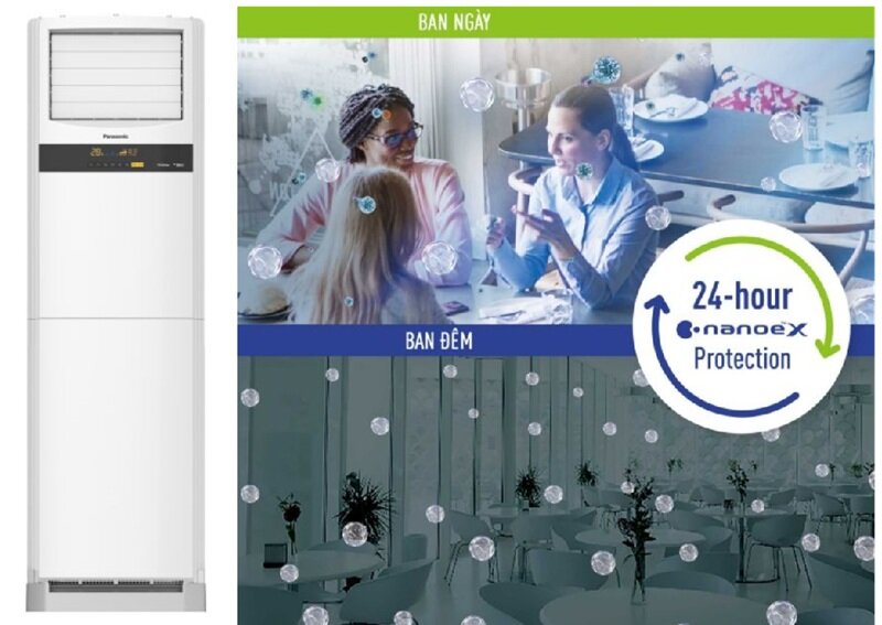 Điều hòa cây Panasonic S-24PB3H5 - lựa chọn tối ưu cho phòng khách 30 - 40m2