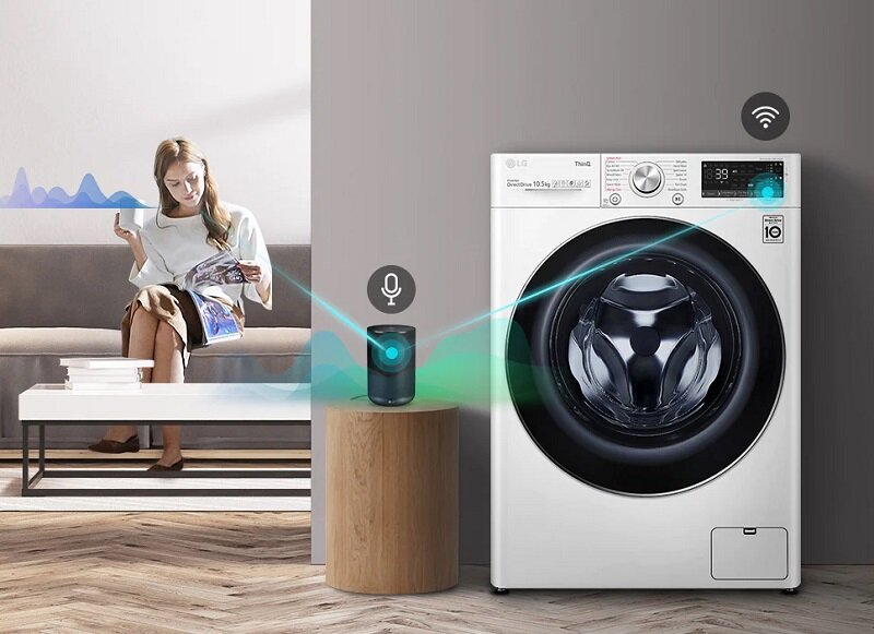 máy giặt sấy LG FV1410D4M1 mới