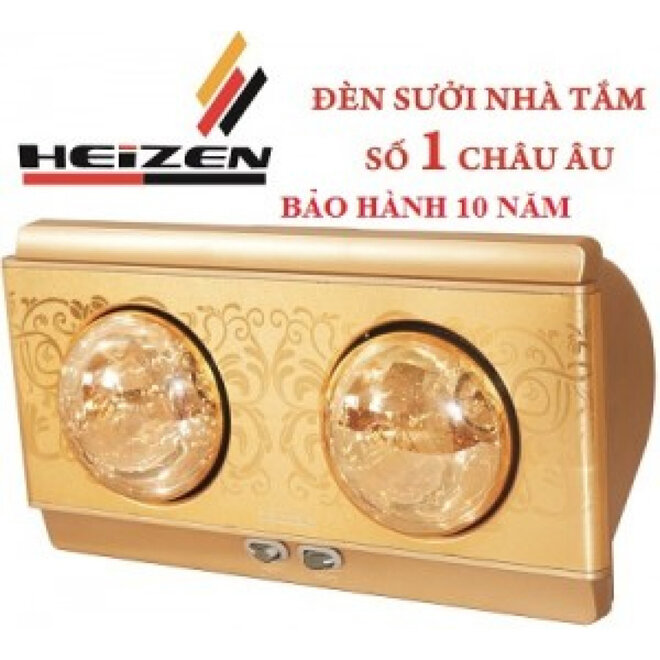 Đèn sưởi nhà tắm Heizen có thời gian bảo hành lên đến 10 năm