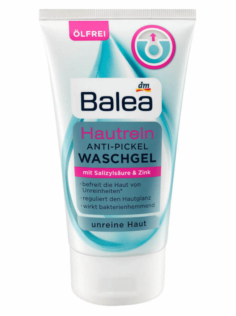 Sữa rửa mặt Balea Hautrein Anti Pickel Waschgel