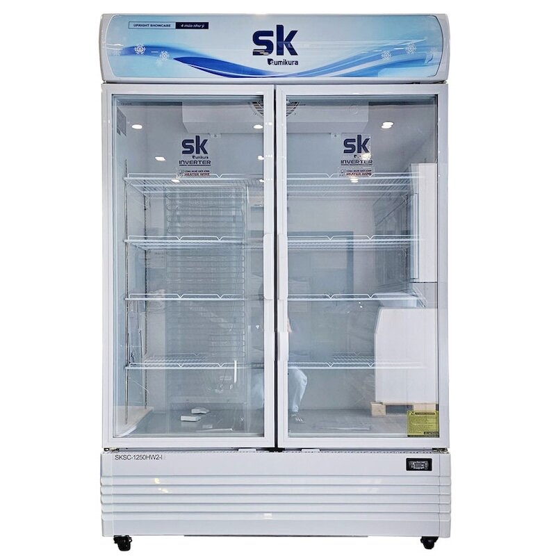 Tủ mát Sumikura SKSC-1250HW2.I phù hợp cho các cửa hàng giải khát, nhà hàng, siêu thị mini