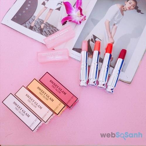 Son dưỡng môi Secret Key Sweet Glam Tint Glow 