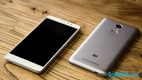 Xiaomi Redmi Note 3 sử dụng thiết kế nguyên khối từ kim loại