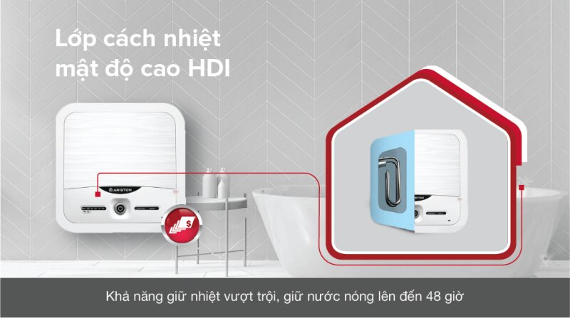 Đánh giá bình nóng lạnh Arisrton Andris2 30LUX: Đáng tham khảo trong tầm giá 2 triệu đồng!