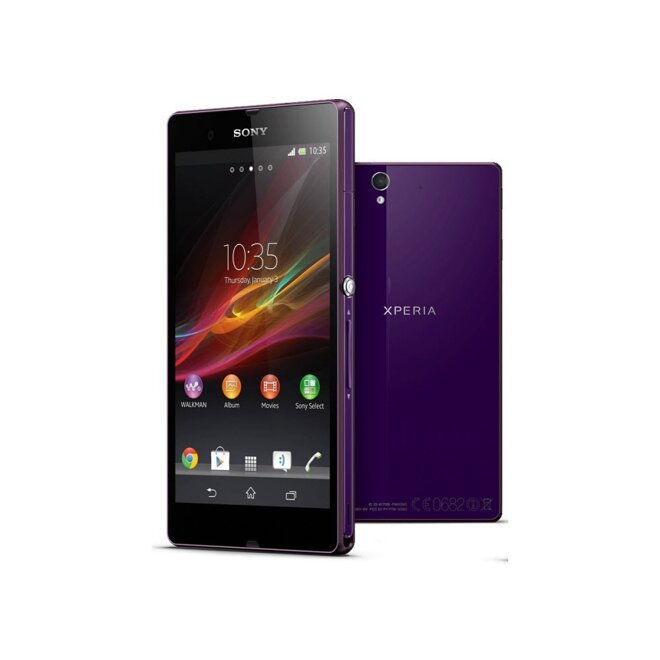  Sony Xperia Z C6603 với sắc màu tím thủy chung.