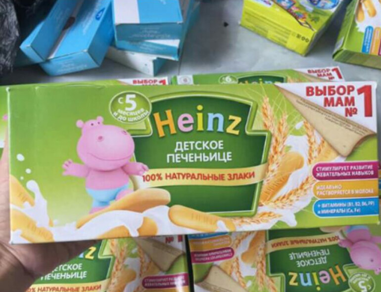 Bánh ăn dặm Heinz đa dạng về chủng loại cho mẹ lựa chọn