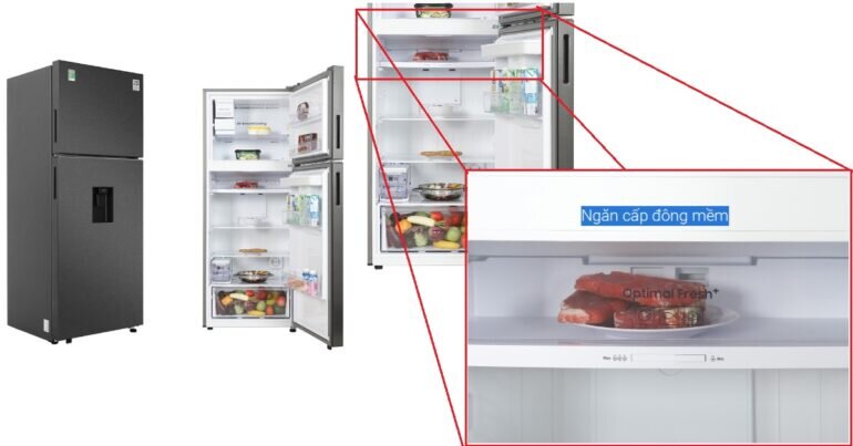 Cách sử dụng ngăn đông mềm tủ lạnh Samsung RT42CG6584B1SV 2023 chi tiết