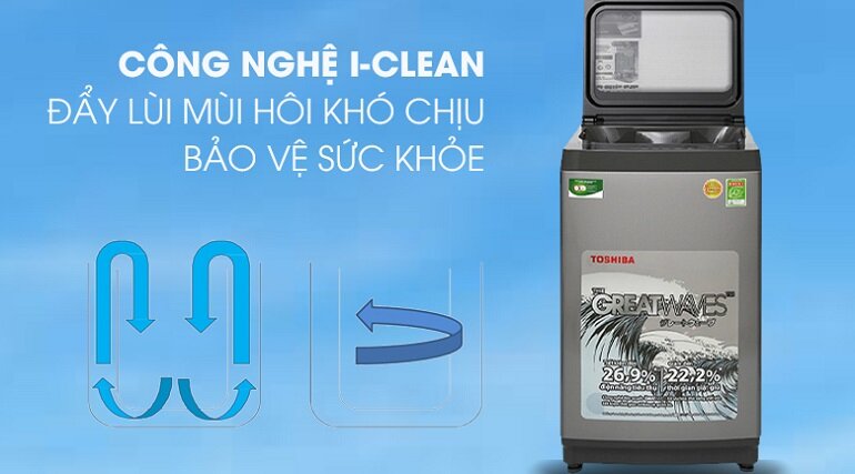 Máy giặt Toshiba lồng đứng 8kg AW-K905DV