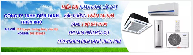 đại lý điều hòa panasonic chính hãng tại Hà Nội