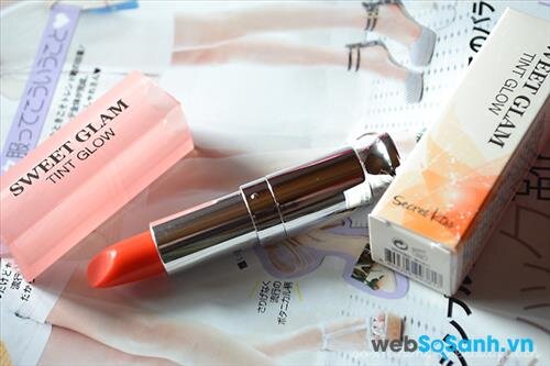 Son dưỡng môi Secret Kiss Sweet Glam Tint Glow