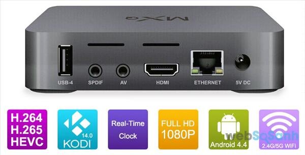 Nên chọn mua Android tivi box có nhiều cổng hỗ trợ