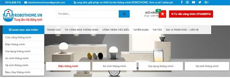 nhà thông minh robothome