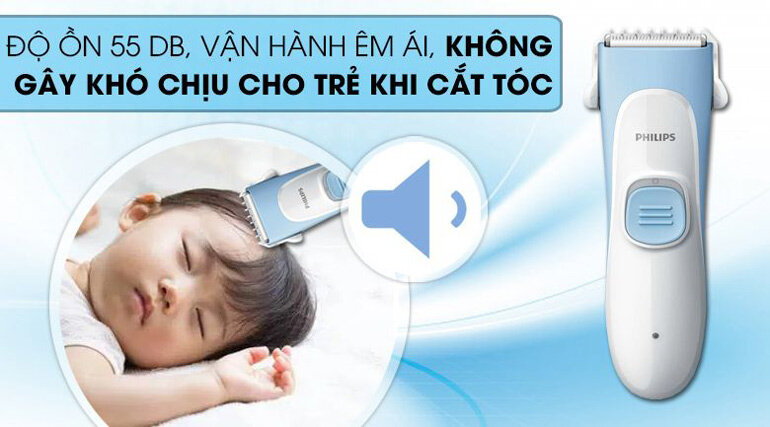 Tông đơ cắt tóc trẻ em Philips HC -1055