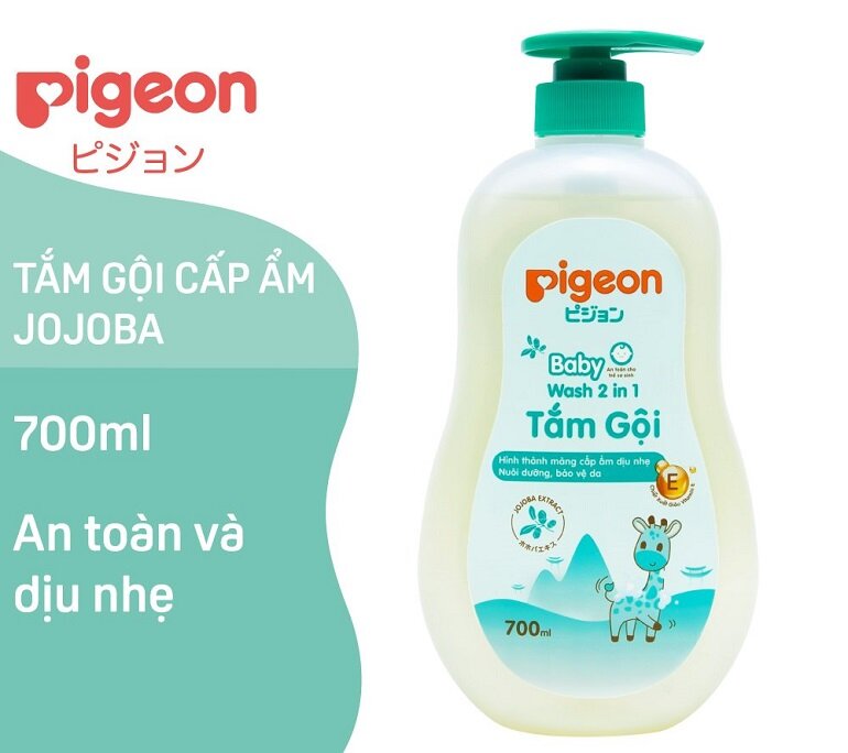 Sữa tắm gội Pigeon Jojoba