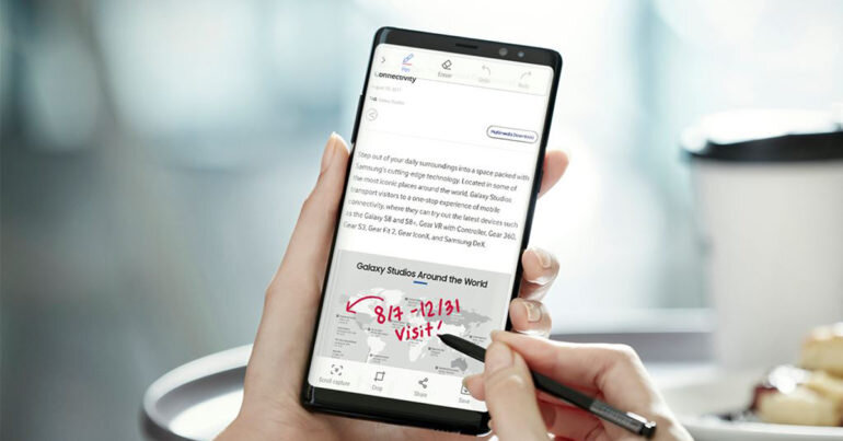 Điện thoại Samsung Galaxy Note9 - Thiết kế thon gọn, vừa vặn bàn tay nhỏ nhắn phụ nữ cùng bút S Pen thông minh, tiện lợi