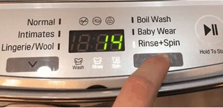 các chế độ cơ bản trên máy giặt LG Twin Wash T2735NWLV
