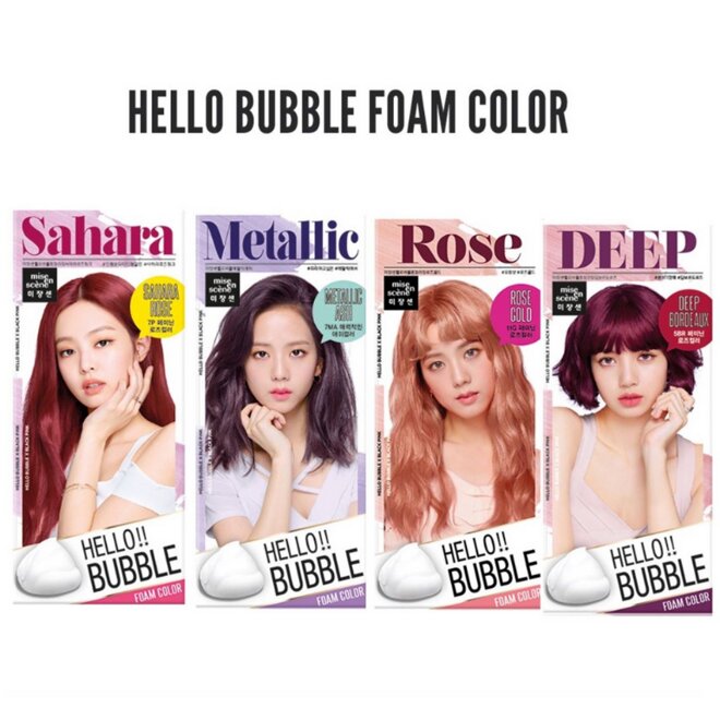 Thuốc nhuộm tóc Blackpink Mise En Scene Hello Bubble 