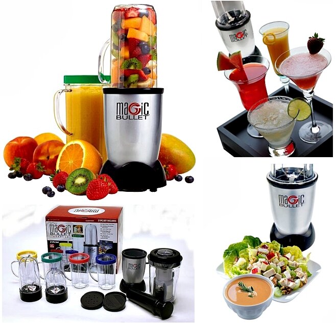 Chế biến các món cùng Magic Bullet MBR-1701