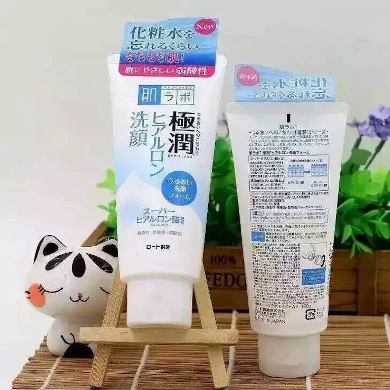 Sữa rửa mặt Hada Labo Gokujyun Hyaluronic Acid Face Wash