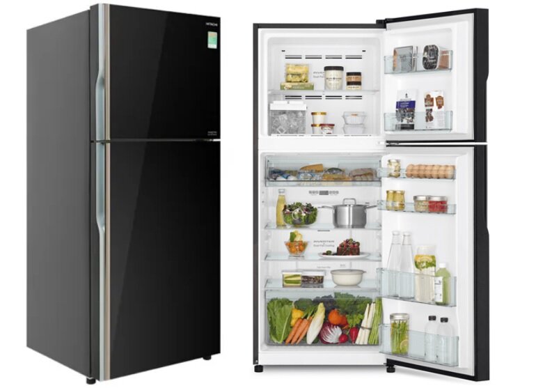 Tủ lạnh Hitachi R-FVX450PGV9 GBK