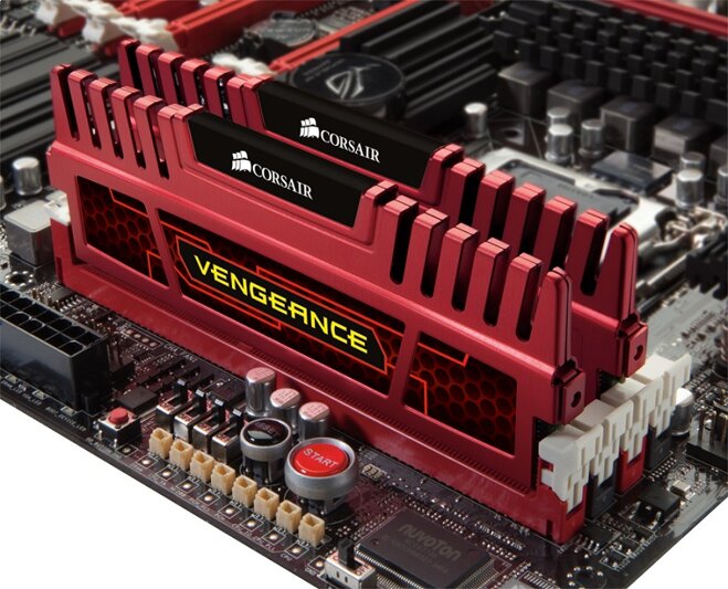 RAM của Corsair có phong cách hầm hố, thiết kế lớn