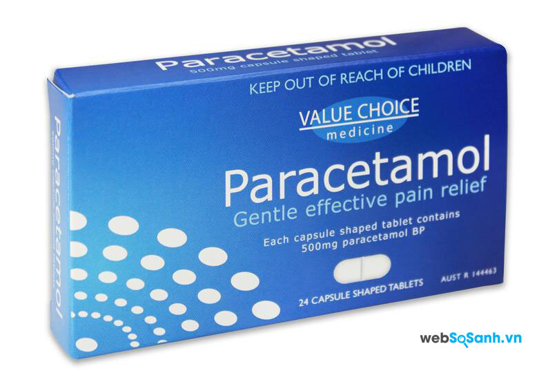 Bị sốt khi thủy đậu các mẹ có thể sử dụng thuốc paracetamol