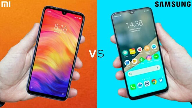 So sánh Samsung Galaxy M20 và Xiaomi Redmi Note 6 