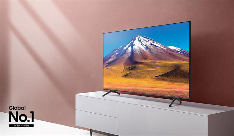 Smart tivi Samsung 4K 65 inch 65TU6900 UHD sở hữu thiết kế ấn tượng