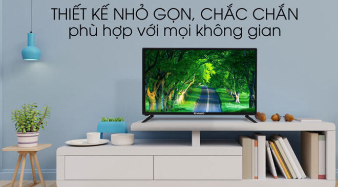 SMART TIVI SANCO 32 INCH H32V300 có thiết kế thông minh.