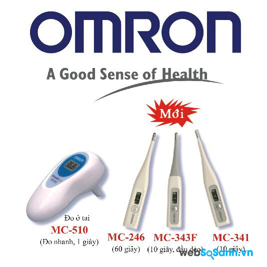 Nhiệt kế điện tử Omron