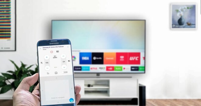 Smart Tv Samsung Remote App giúp điều khiển thiết bị trong nhà