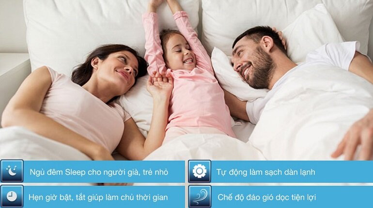 Cách sử dụng máy lạnh Sharp AH-XP13YMW an toàn cho gia đình có người già và trẻ nhỏ