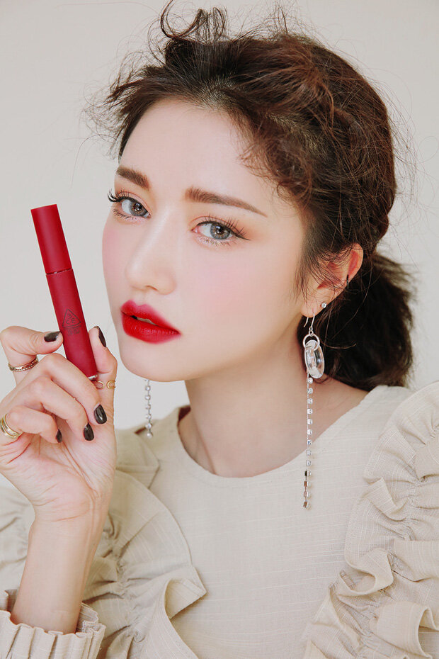 Bảng màu son kem 3CE Velvet Lip Tint