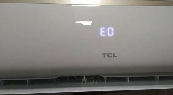 Điều hòa TCL báo lỗi E0