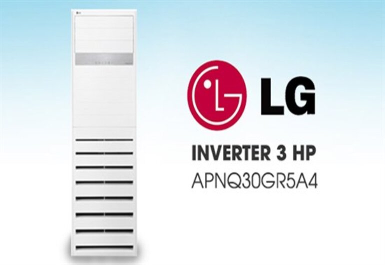 Máy lạnh tủ đứng LG 1 chiều Inverter 3 HP APNQ30GR5A4